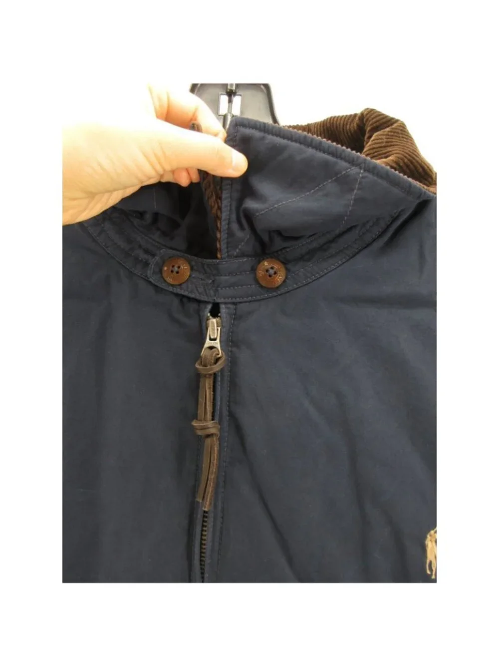 Polo Ralph Lauren Jacket 2XB Bi Swing Flannel Lined Corduroy Collar